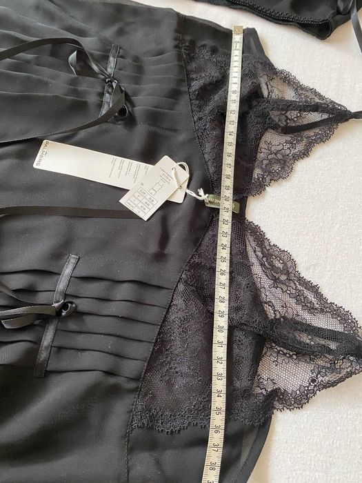 PALMERS - czarna bielizna nocna, sexi, rozm. 38