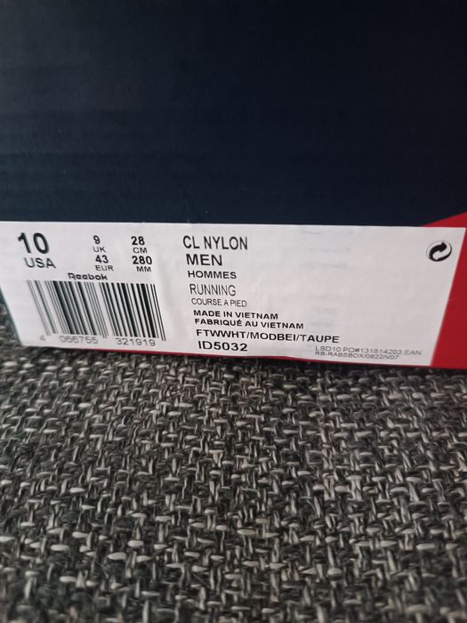 Buty Reebok rozmiar 43