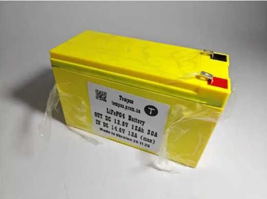 LiFePO4 аккумулятор 12,8V 12Ah в корпусе для бесперебойника