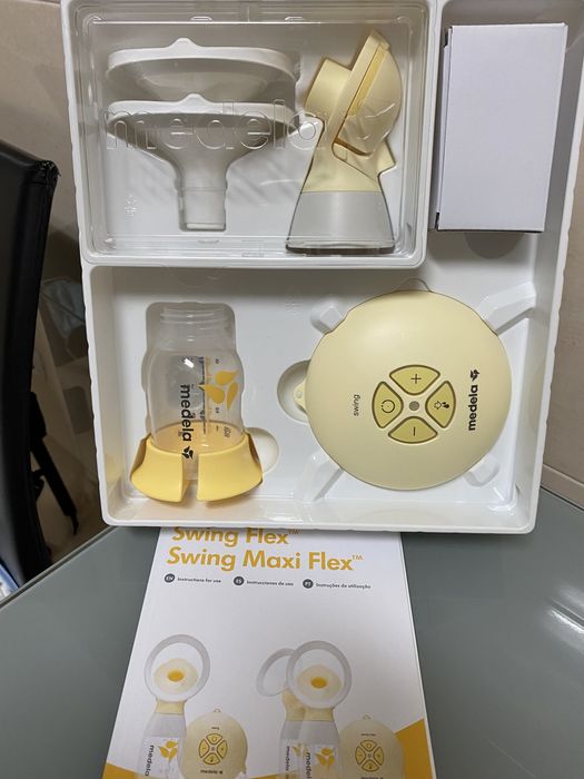 Extrator de leite eletrico Medela Swing Flex ofereço sacos, hidrogel