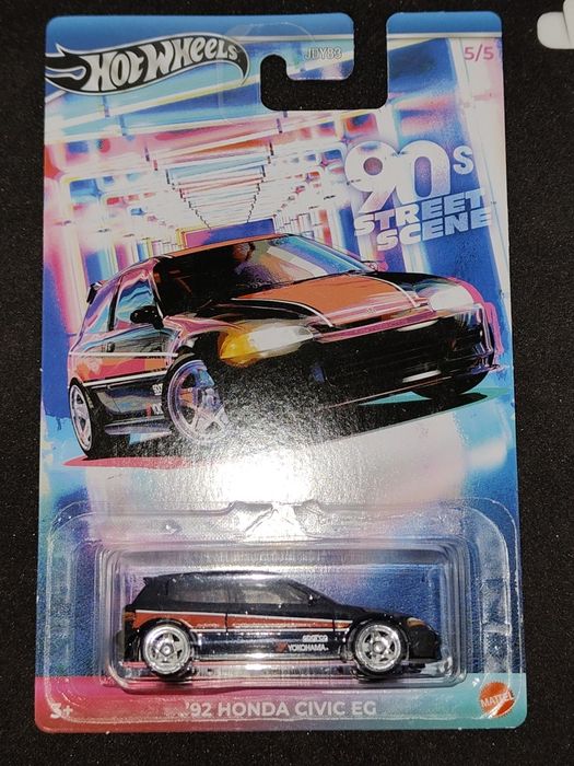 '92 Honda Civic EG 90's Street Race Hot Wheels
