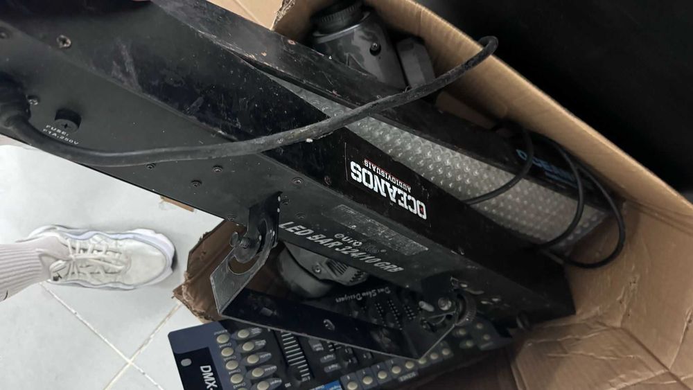 2 Barras de 2 LEDs RGB