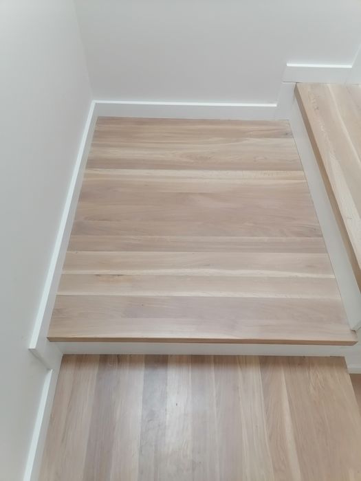 Schody dębowe listwy, trepy nakładki