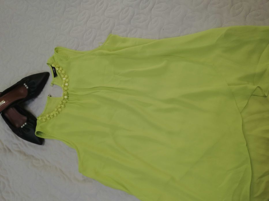 Limonkowa bluzka rozm. M