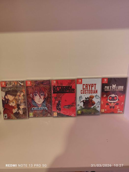 Jogos Nintendo Switch (Omori, Celeste, Undertale, Hogwarts Legacy, LRG, entre outros) preços individuais na descrição