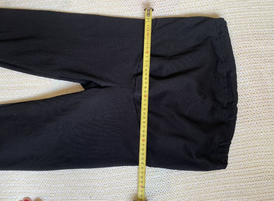 Лосіни для вагітних в рубчик - утепленні флісом