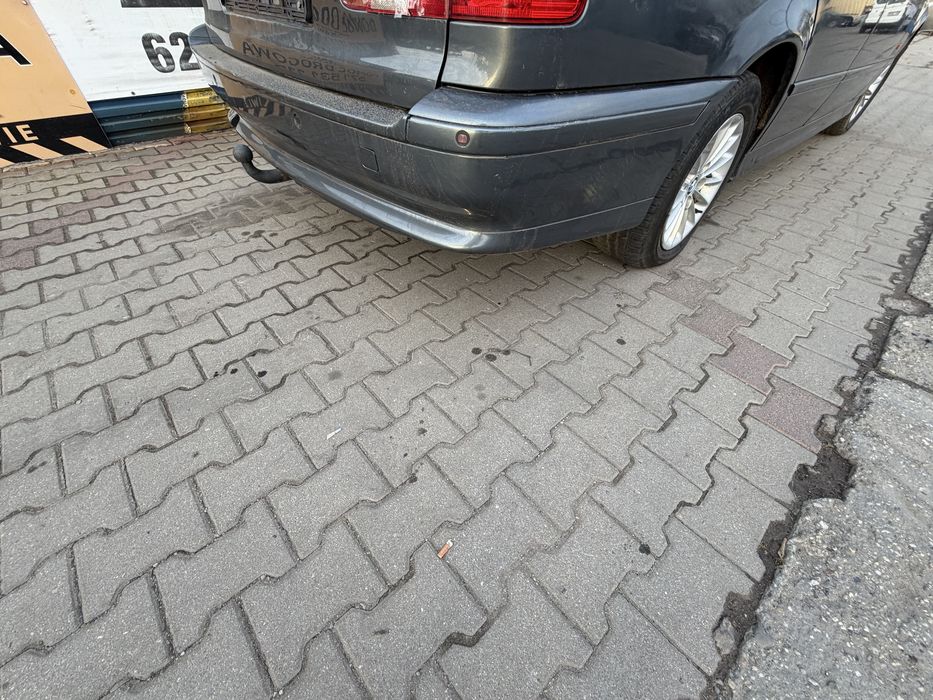 Zderzak tył BMW E39 Lift anthrazit 397/7 czujniki parkowania komplet