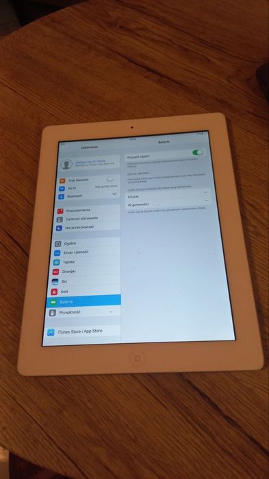 Apple iPad 4. generacji A1458 kondycja baterii 81%