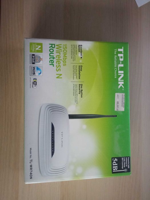Bezprzewodowy router TP-Link TL-WR740N.