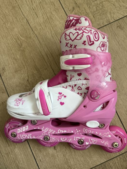 Роликові ковзани Neon Inline Pink, р. 30-33