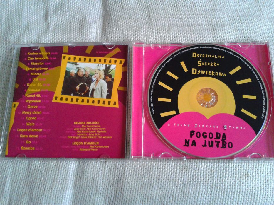 Pogoda na jutro - Soundtrack, Myslovitz, Abel Korzeniowski CD Warszawa
