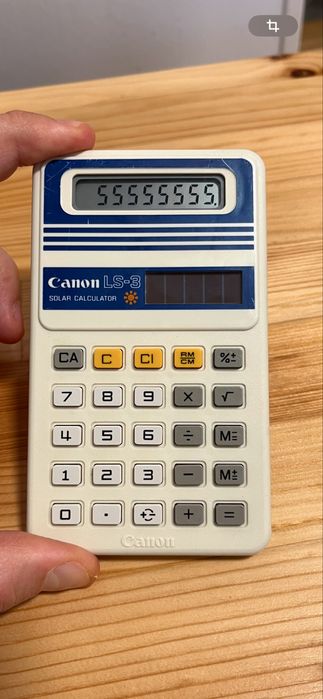 Калькулятор Canon LS-3 , Sharp , Casio