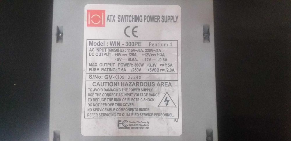 Lote Fontes Alimentação ATX 230w a 400w
