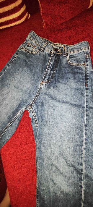 Джинсы МОМ 28 размер, синие