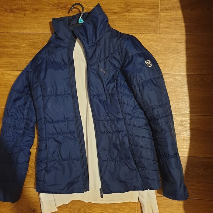 Жіноча куртка Puma ESS M/S коротка синя