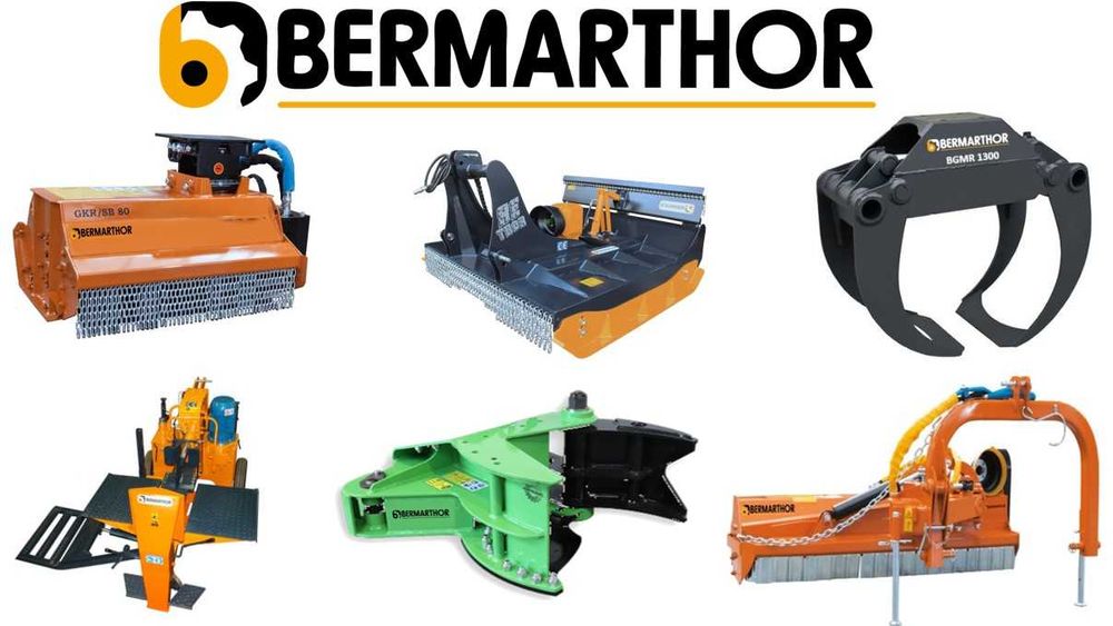 Destroçadores, Pinças Florestais, Capinadeiras, Rachadores, Brocas,