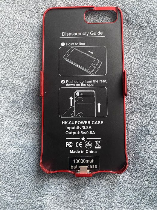 Power Case  Case etui Power Bank do telefonu iphone 8 Plus 10000 mah