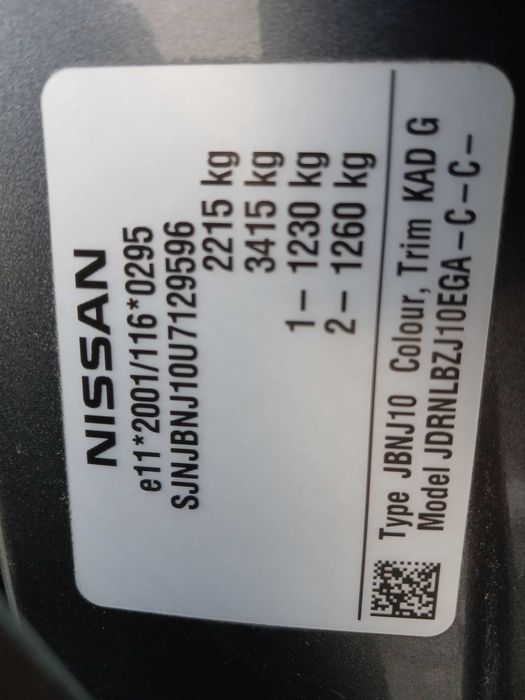 Nissan Qashqai автомобіль