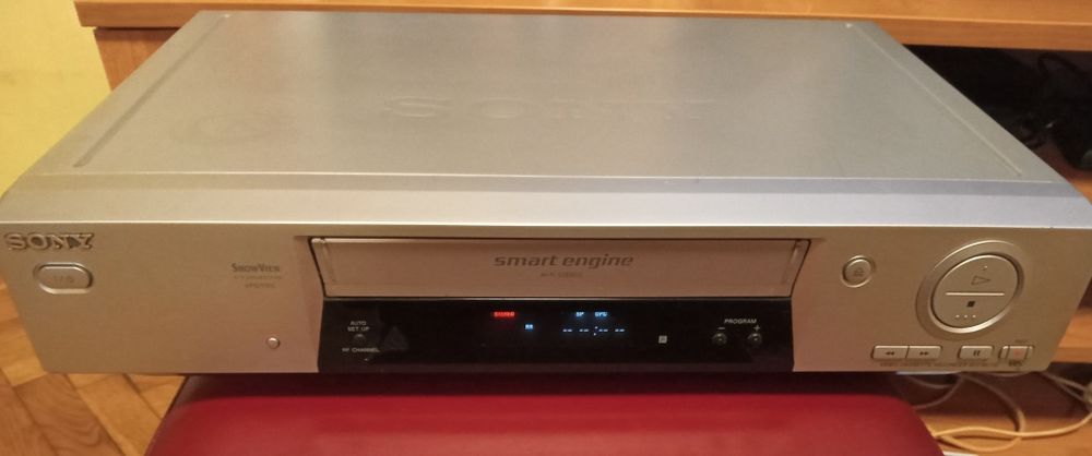 Dwa SONY VCR Magnetowid Srebrny i Czarny Łódź Bałuty • OLX.pl