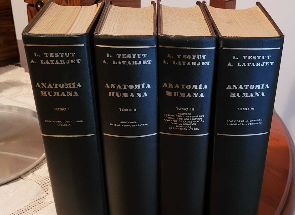 Livros de Anatomia do curso de medicina