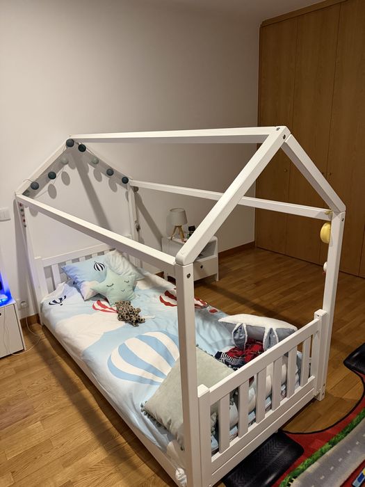 Cama criança 90x190cm Branca