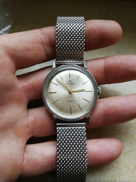 Stowa incabloc zegarek mechaniczny