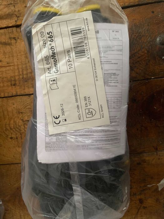 10x Rękawice KCL Honeywell GemoMech 665