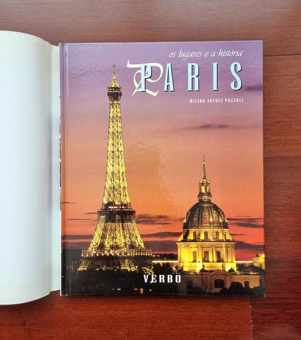 Livro "Paris - Os Lugares e a História" de Milena Ercole Pozzoli