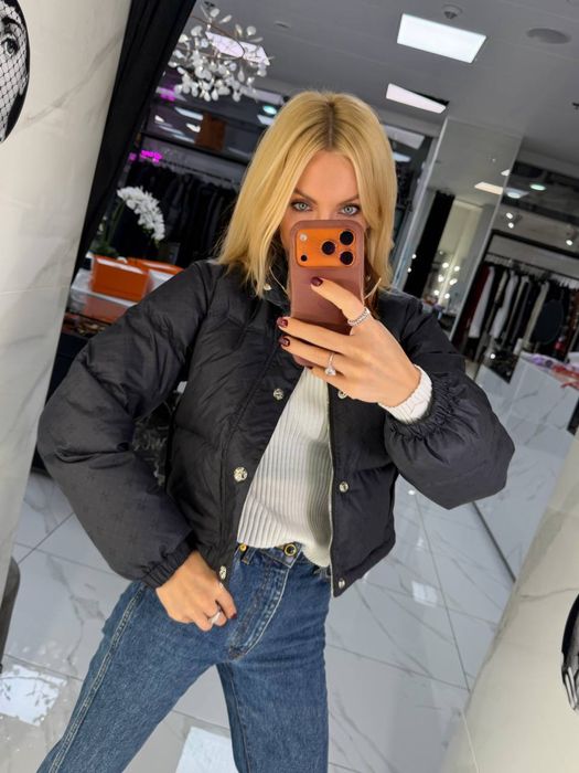 Куртка пуховик Chrome hearts prada celine