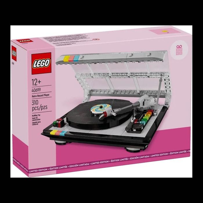 LEGO 40699 Gira-Discos Retro - SELADO - Edição Limitada