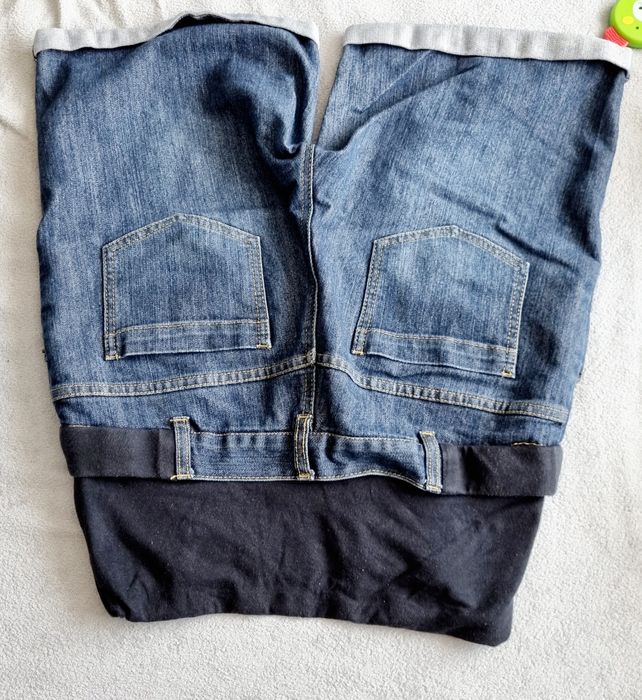 Spodenki ciążowe krótkie  rozmiar M/L gumką