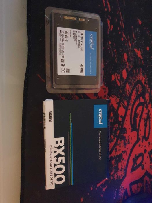 Dysk SSD 480gb Crucial BX500 nowy