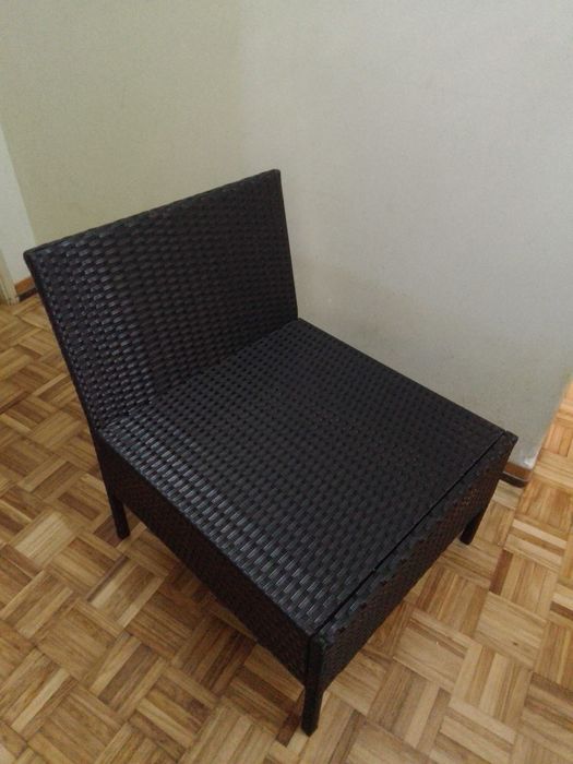 Conjunto sofás de jardim (2+2)