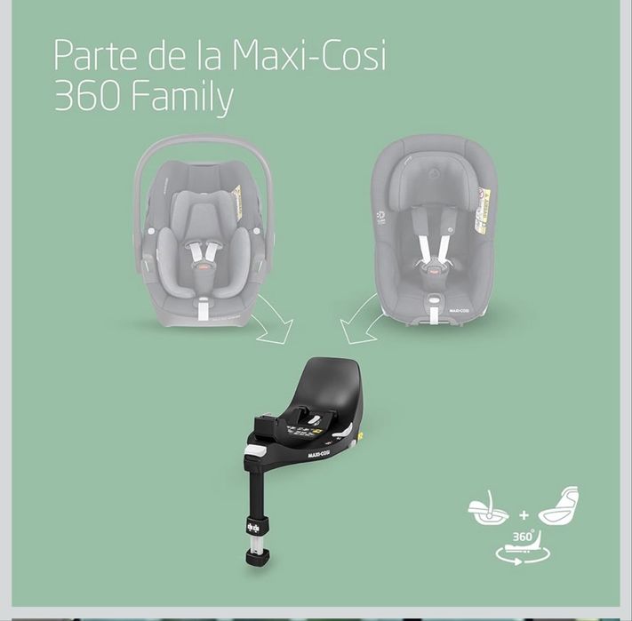 Maxicosi Isofix 360 family i-Size