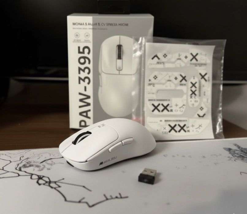 Myszka Attack Shark X3 - PAW3395, 49g