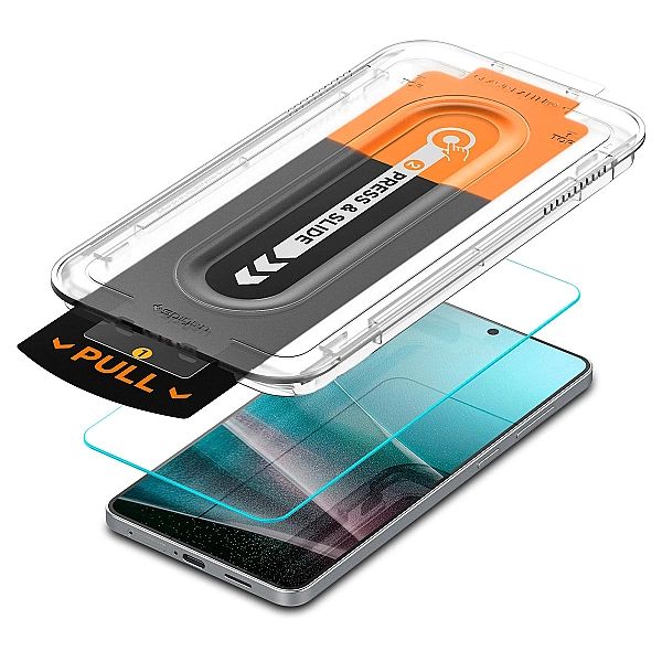 Szkło hartowane Spigen Glas.TR ”Ez Fit” Pro na Samsung Galaxy S25 Edge