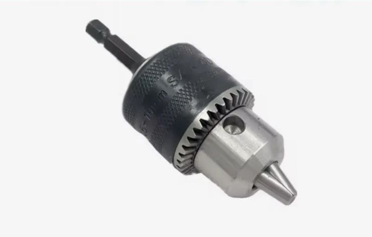 Адаптер Перехідник з 1/2 гайковерта на дриль 0-10мм в комплекті новий