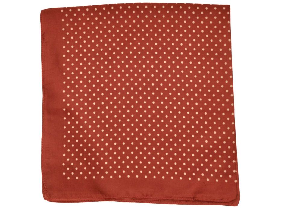 Apaszka grochy bordowe