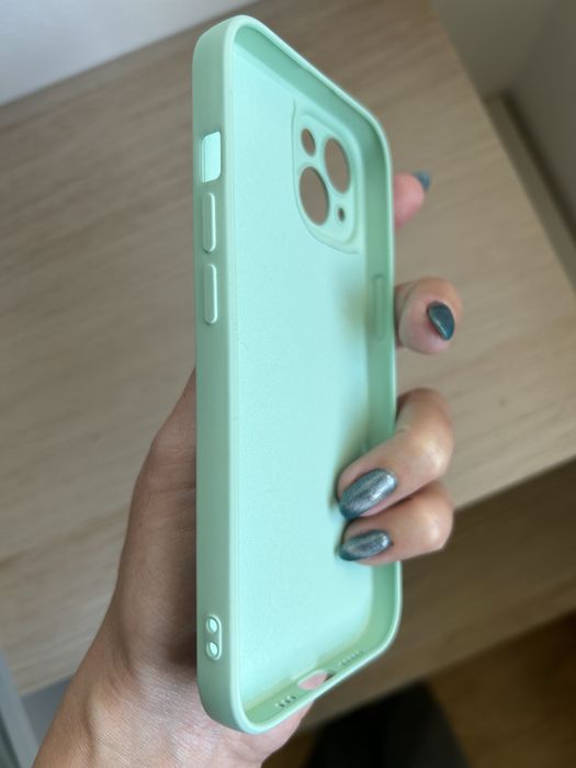 Capa iPhone 14 - verde água