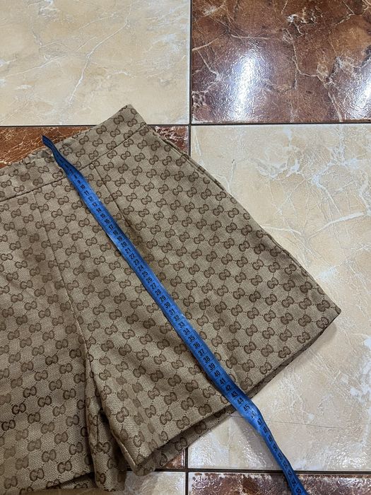 женские класические шорты gucci monogram
