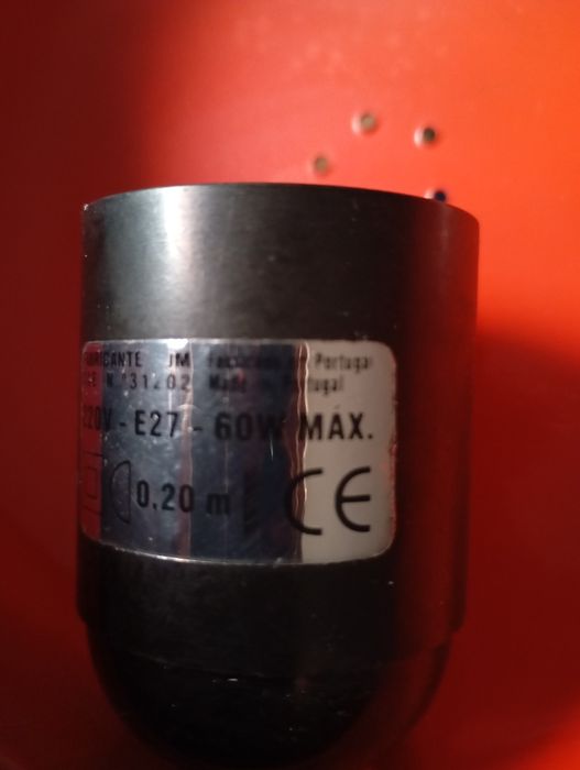 Candeeiro secretária fabrico nacional JM