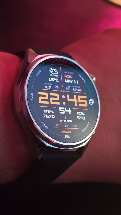 Zegarek Smartwatch Huawei watch GT 6 46mm classic , gwarancja, używany tydzień!