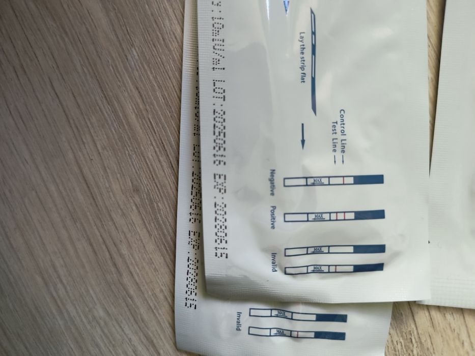 Testy ciążowe HCG  50 szt czułość 10