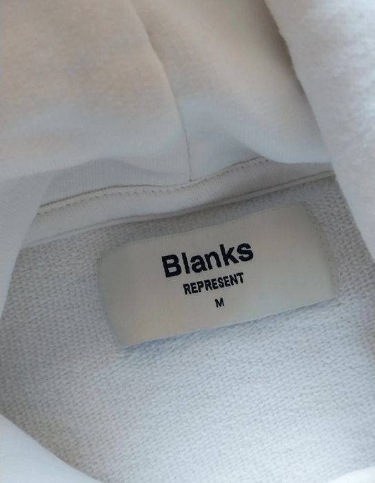 Hoodie branco creme | Represent Blanks | Tamanho M | bom estado