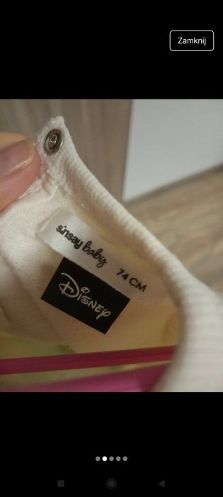 Bluzka Myszka Minnie Nowa 74 Sinsay