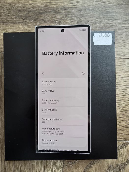 Sprzedam Galaxy Fold 6 z ubezpieczeniem