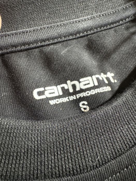 T-shirt Preta da Carharrt WIP Tamanho S