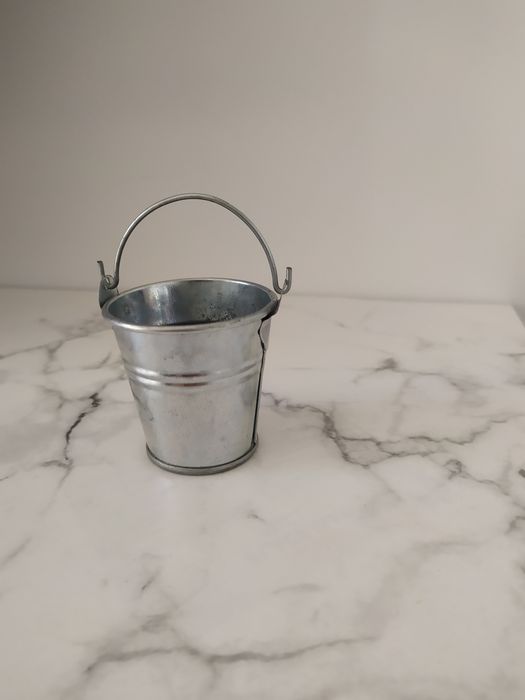 Mini wiaderko do ozdoby