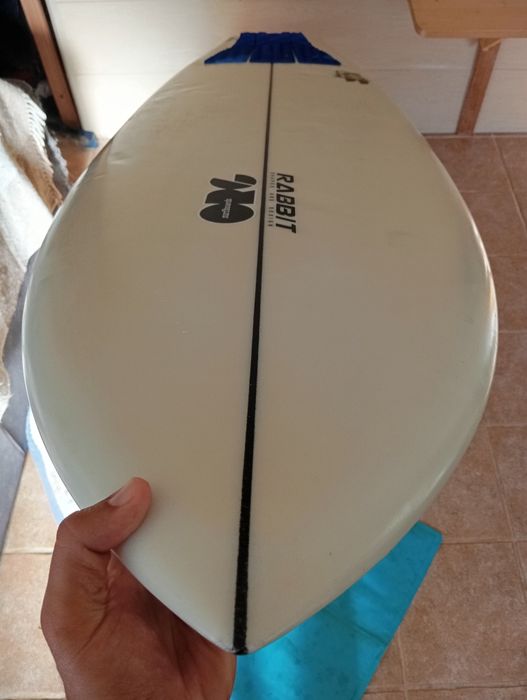 Prancha Surf Org + quilhas Futures Al Merrick keel