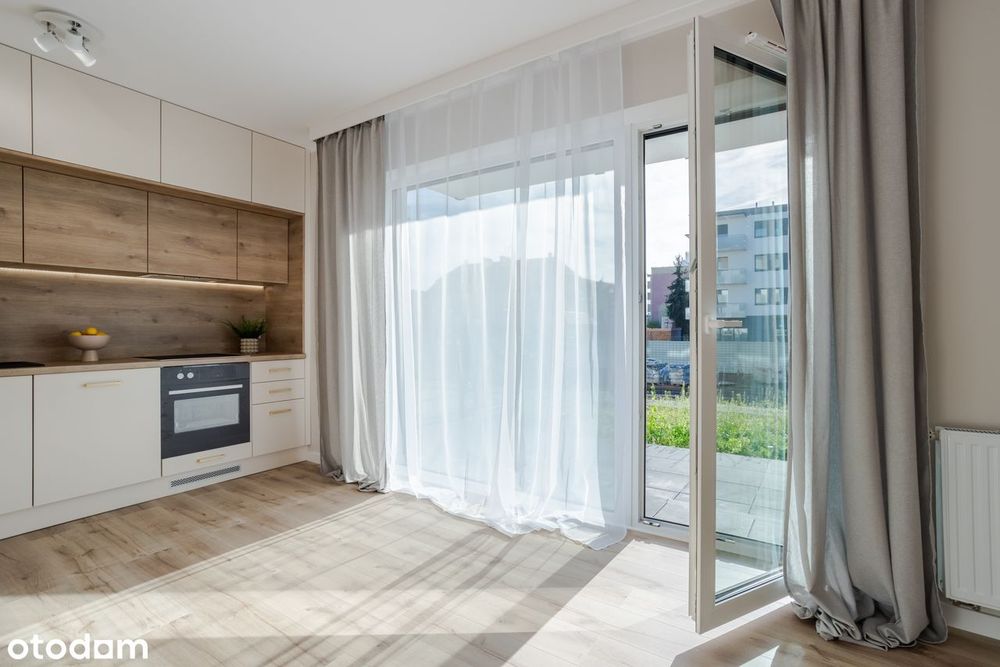 Kawalerka, 25 m2 + ogródek 42,8